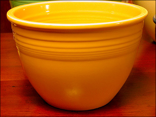 fiesta mixing bowl number 5