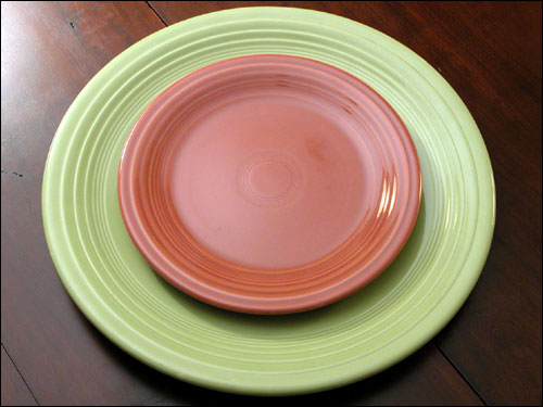 Vintage Fiesta 13 inch chop plate