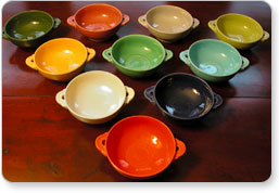 vintage fiesta cream soup bowls | genuine fiestaware | all colors | antique | old | original
